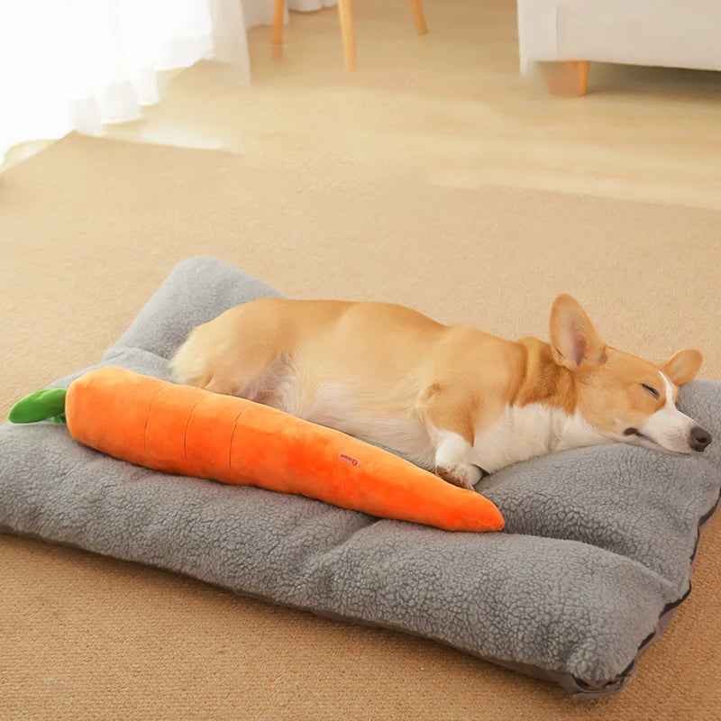 Dog Carrot Plush Toy