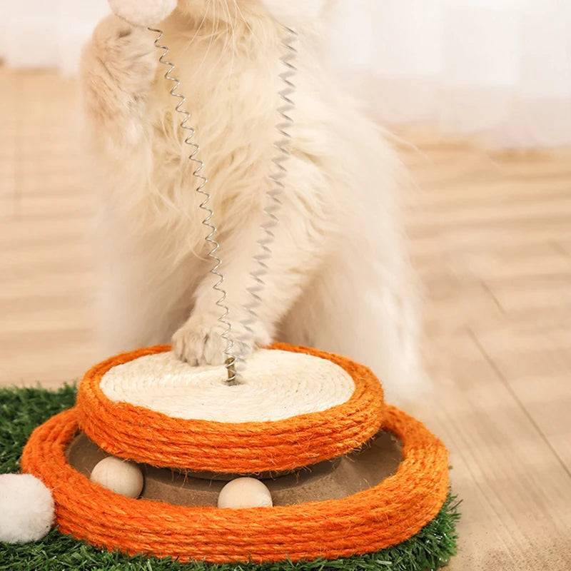 Cute Carrot Scratching Post And Toys