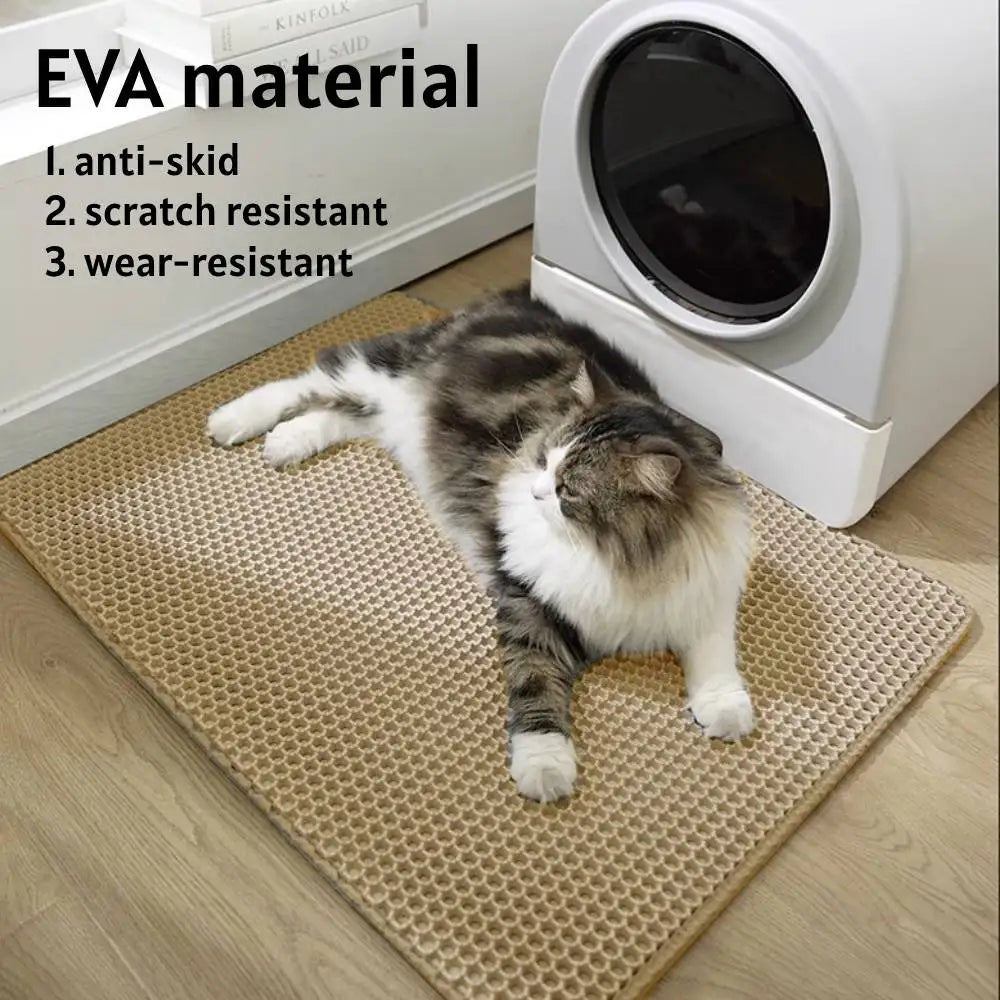 Double Layer EVA Cat Litter Pad