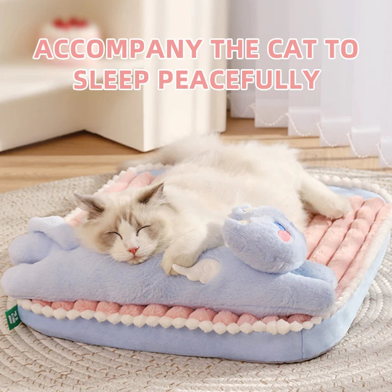 Cute Soft Cat & Dog Cushion Bed