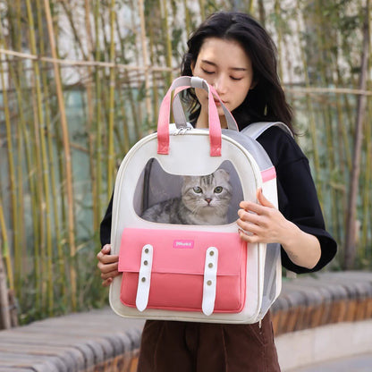 Portable Folding Travel Large Pet Carrier Backpack