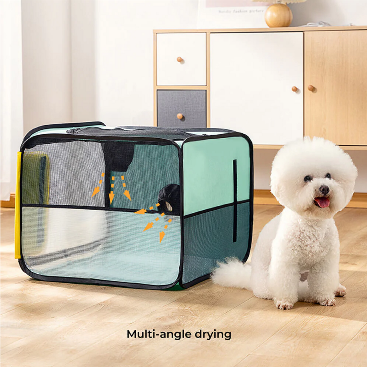 Rubik Portable Foldable Pet Hair Drying Box