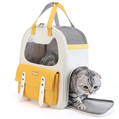 Portable Folding Travel Large Pet Carrier Backpack