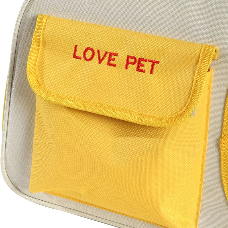 Portable Foldable Breathable Designer Pet Carrier Bag